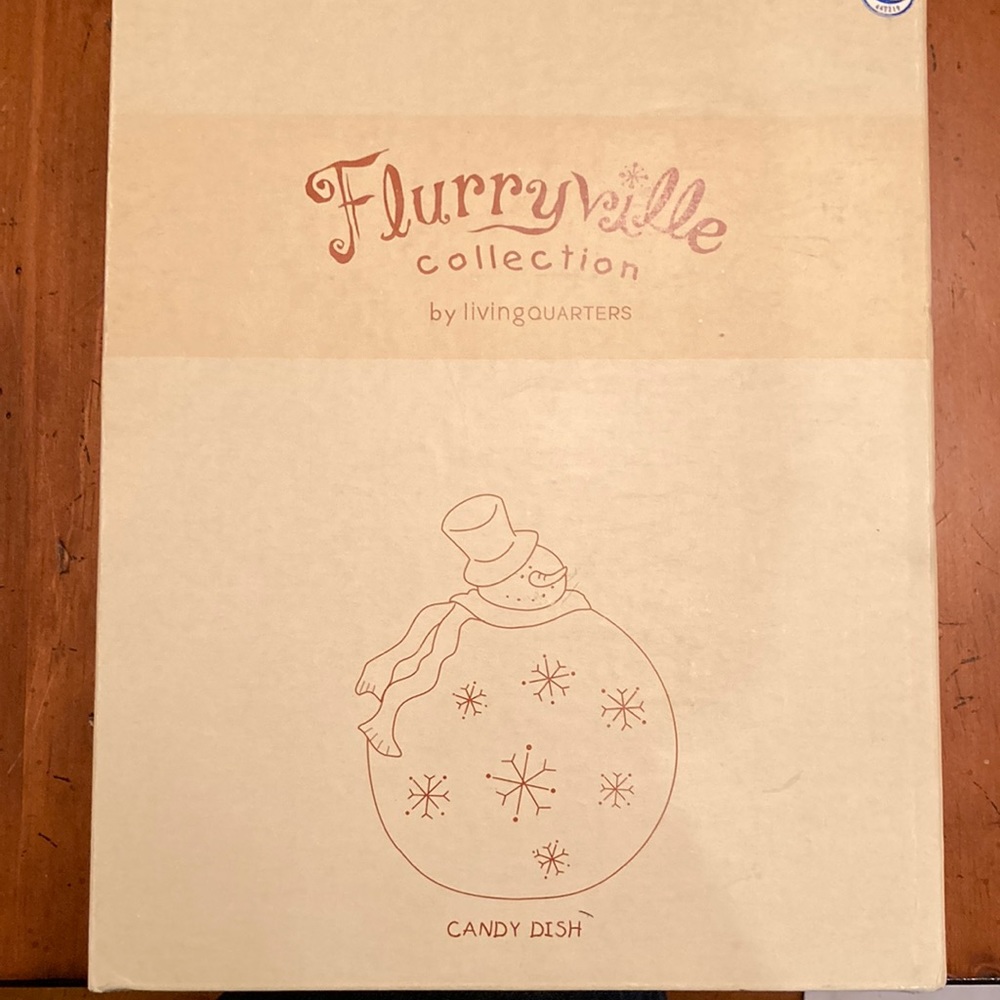 Flurryville • Snowman Plate